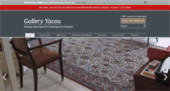 Desktop Screenshot of galleryyacou.com